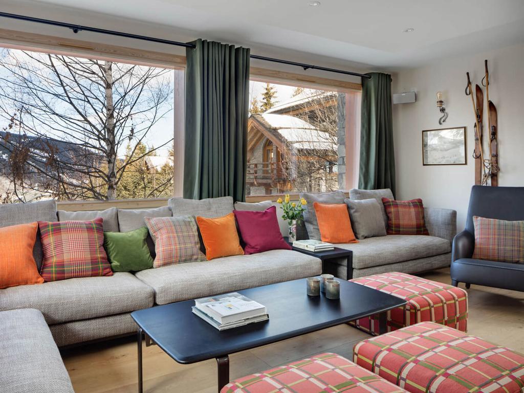 Вилла Chalet Le Yeti Мерибель Экстерьер фото