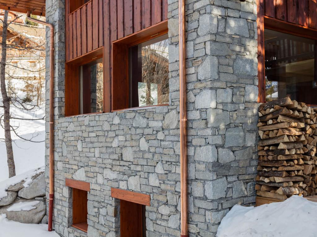 Вилла Chalet Le Yeti Мерибель Экстерьер фото